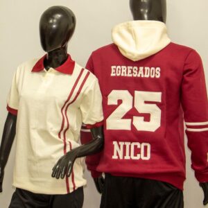 Chombas de algodón con cuello tejido