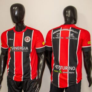 Camiseta cuello redondo de policam sublimada con escudo broderi