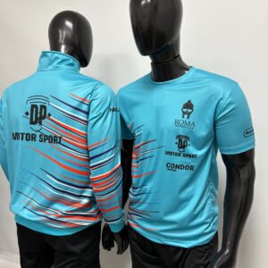 Campera cuello medio alto deportivo micro sublimada 100%