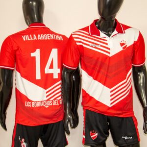 Chombas de policam sublimadas con escudo estampa y short para recorte y estampa en DTF