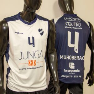 Musculosas unisex de policam sublimadas con escudo en broderi