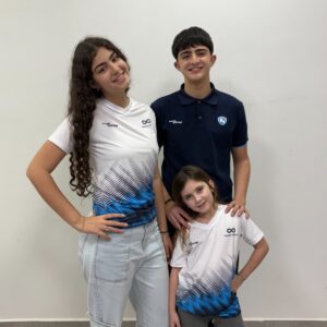 Remera cuello en V de policam unisex para niños sublimada