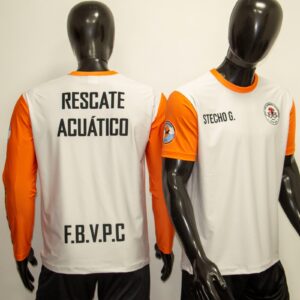 Remeras de policam con proteccion uv sublimadas