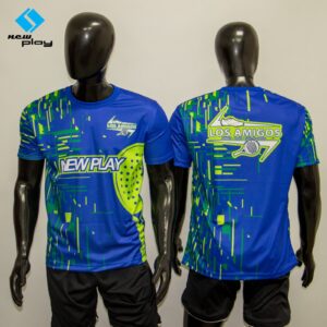 Remera de Padel del SET sublimadas cuello redondo
