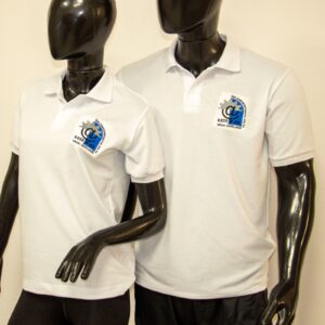 Chombas de pique con bordado