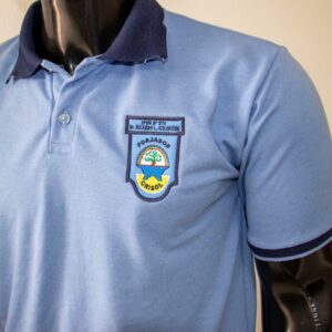 Chombas de pique con cuello tejido personalizado